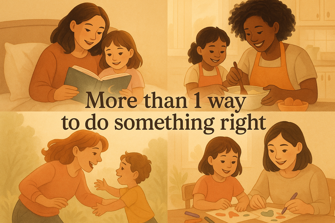 More Than 1 Way to Do Something Right